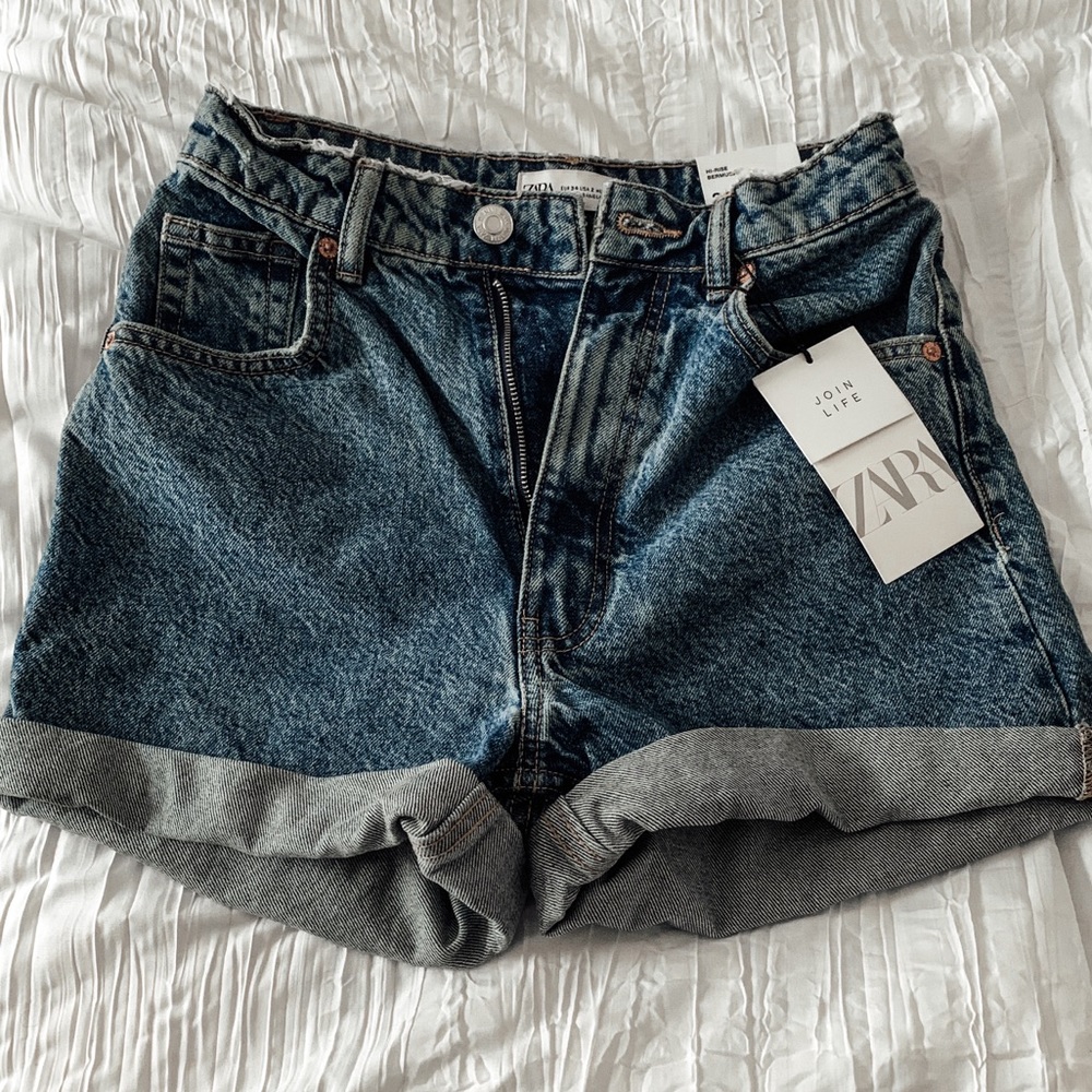 Zara high waisted shorts